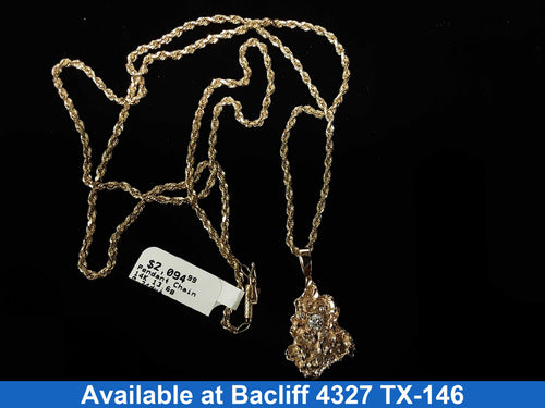 Chain - Yellow Gold 14k (.585) 13.6 grams 26 inch