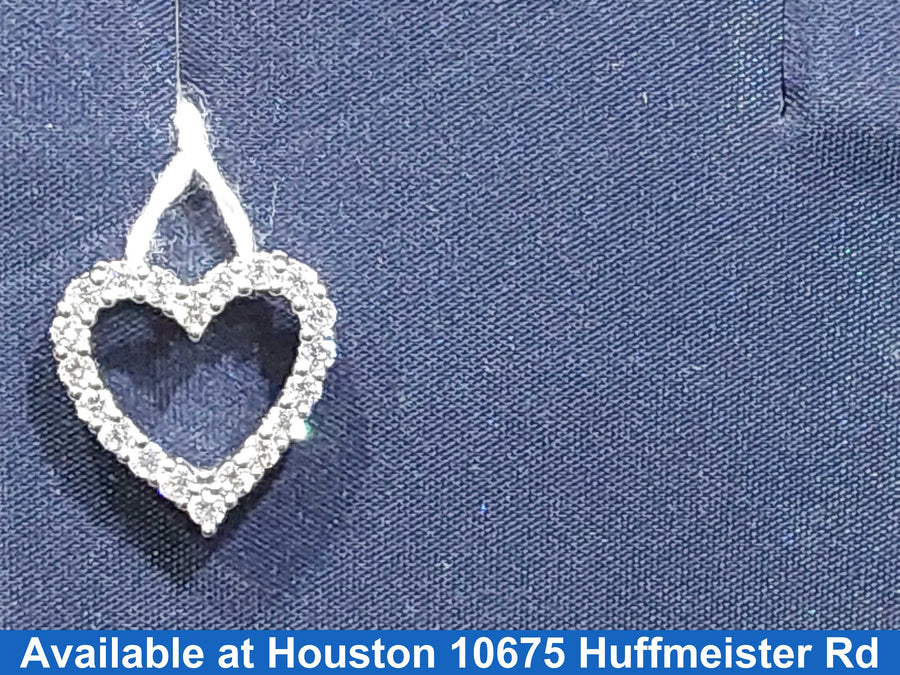 Symbol Pendant - White Gold 10k (.417) 1.5 grams