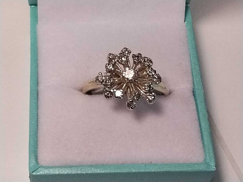 Women's Ring - Yellow Gold 14k (.585) 4.6 grams Size 11