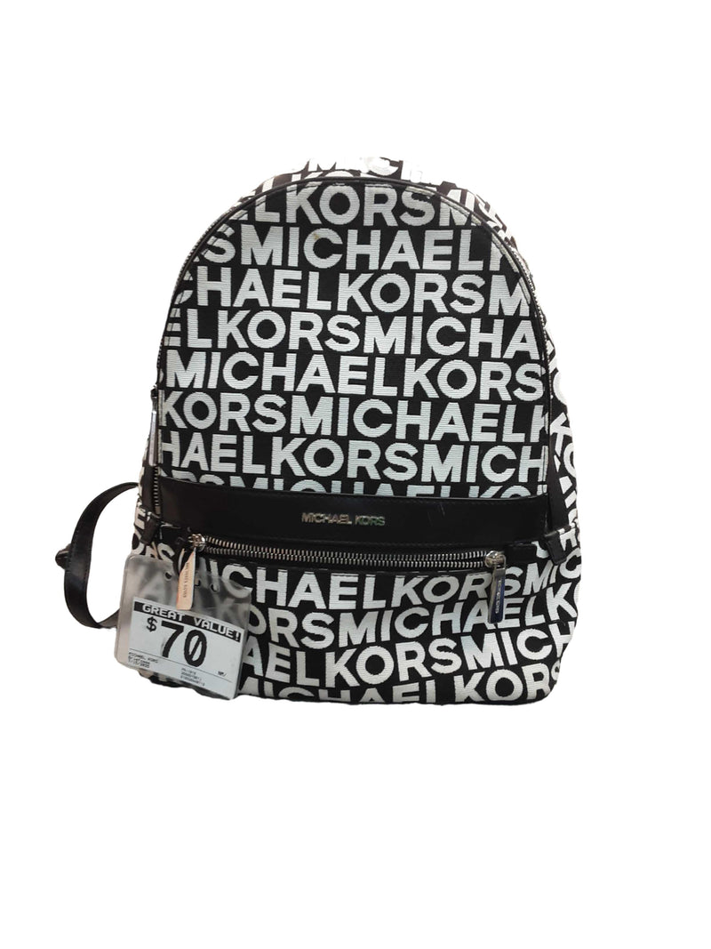 Michael Kors Pa-1910 Black Backpack / Briefcase / Bag