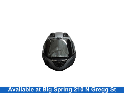 Dot Ls2 Valiant Ii Silver Helmet