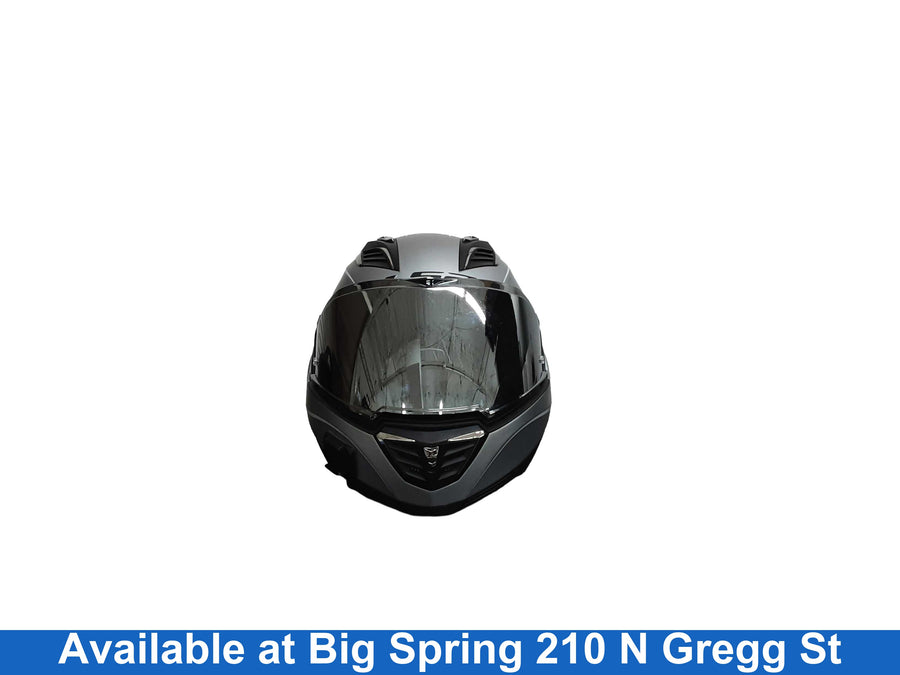 Dot Ls2 Valiant Ii Silver Helmet