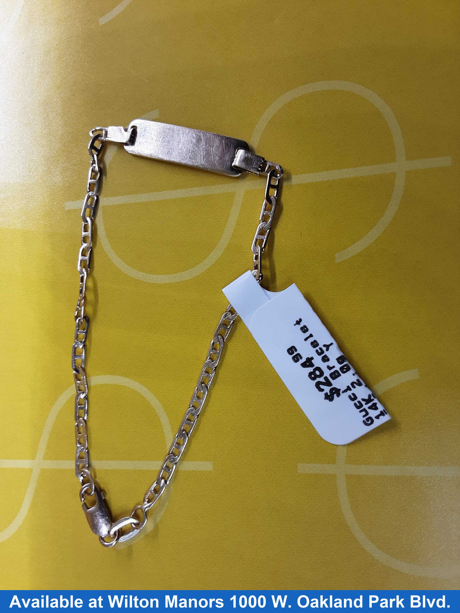 Gucci Bracelet - Yellow Gold 14k (.585) 2 grams 6 inch