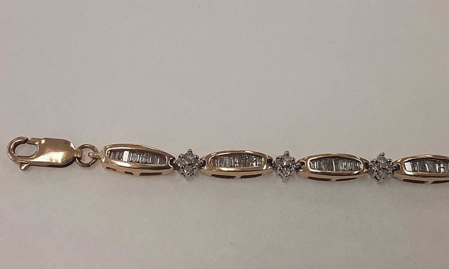 Bracelet - Yellow Gold 10k (.417) 15.1 grams 6 inch