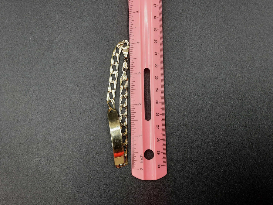ID Bracelet - Yellow Gold 10k (.417) 7.8 grams 8 inch