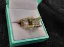 Women's Ring - Yellow Gold 10k (.417) 7.7 grams Size 9