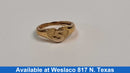 Women's Ring - Yellow Gold 10k (.417) 1.5 grams Size 4