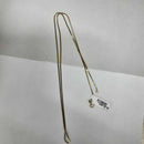 Serpentine Chain - Yellow Gold 14k (.585) 3 grams 22 inch