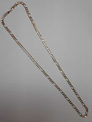 Figaro Bracelet - Yellow Gold 14k (.585) 22.7 grams 24 inch