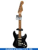 Fender Stratocaster Black Electric Classic Guitar