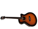 Washburn Ea15 Atb Brown Acoustic / Electric Classic Guitar
