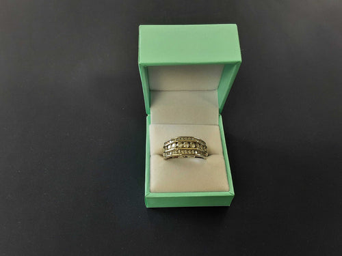 Men's Ring - White Gold 10k (.417) 8.1 grams Size 8