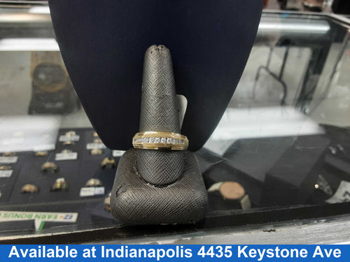Men's Ring - Yellow Gold 10k (.417) 6.9 grams Size 9.5