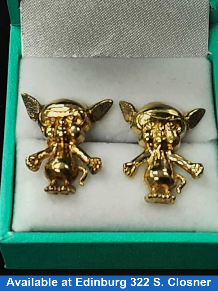 Earrings - Yellow Gold 10k (.417) 3.1 grams