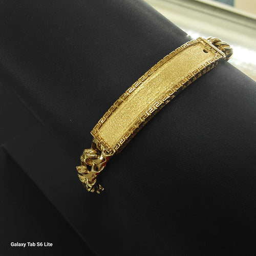 ID Bracelet - Yellow Gold 14k (.585) 37.7 grams 10 inch