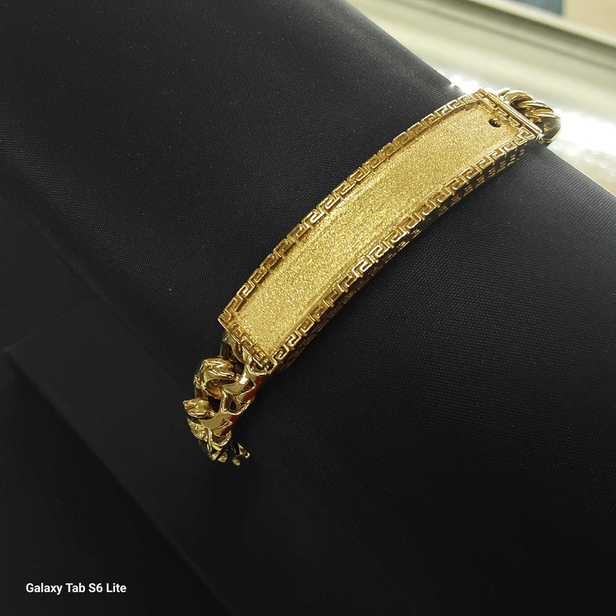 ID Bracelet - Yellow Gold 14k (.585) 37.7 grams 10 inch