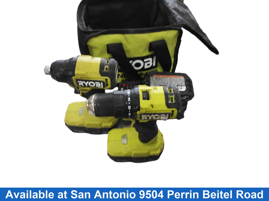 Ryobi Psbdd01 Green Cordless Standard Drill