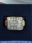 Men's Ring - Yellow Gold 14k (.585) 10.9 grams Size 14.5