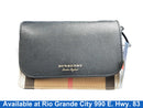 Burberry Hampshire House Check Crossbody Brown Purse / Handbag
