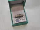 Ring - Wedding Band - White Gold 14k (.585) 4.4 grams Size 5