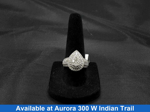 Women's Ring - White Gold 10k (.417) 4.5 grams Size 7