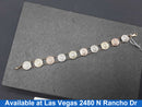 Bracelet - Tricolor Gold 10k (.417) 11.4 grams 7 inch