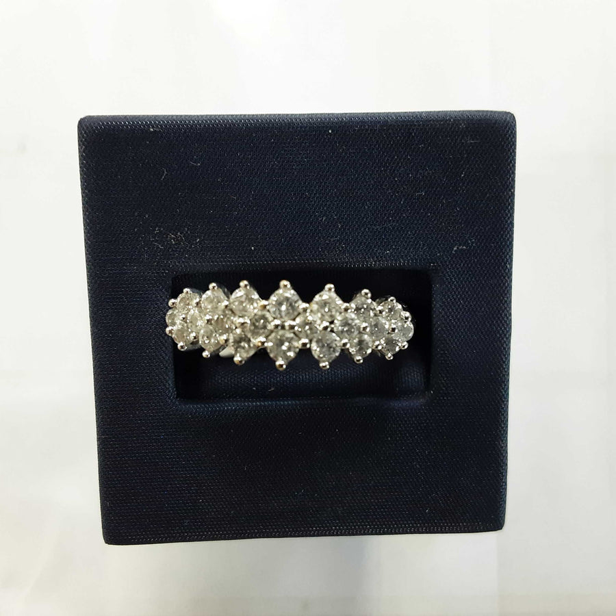 Women's Ring - White Gold 14k (.585) 3.8 grams Size 20