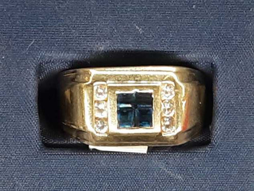 Men's Ring - Yellow Gold 14k (.585) 10.2 grams Size 10