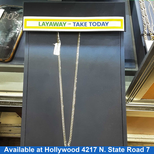 Chain - Yellow Gold 14k (.585) 5.8 grams 20 inch