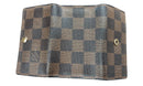 Louis Vuitton Damier Ebene 6 Brown Wallet