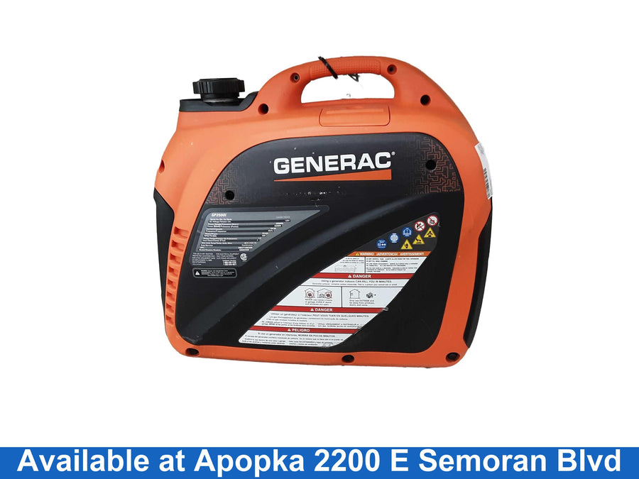 Generac G0082500 Orange Generator