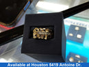 Women's Ring - Yellow Gold 14k (.585) 5.9 grams Size 20