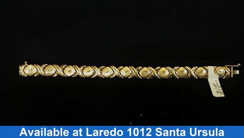 Bracelet - Yellow Gold 14k (.585) 14.9 grams 6 inch