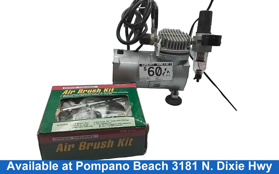 Air Brush-depot Tc-20 Gray Electric Compressor