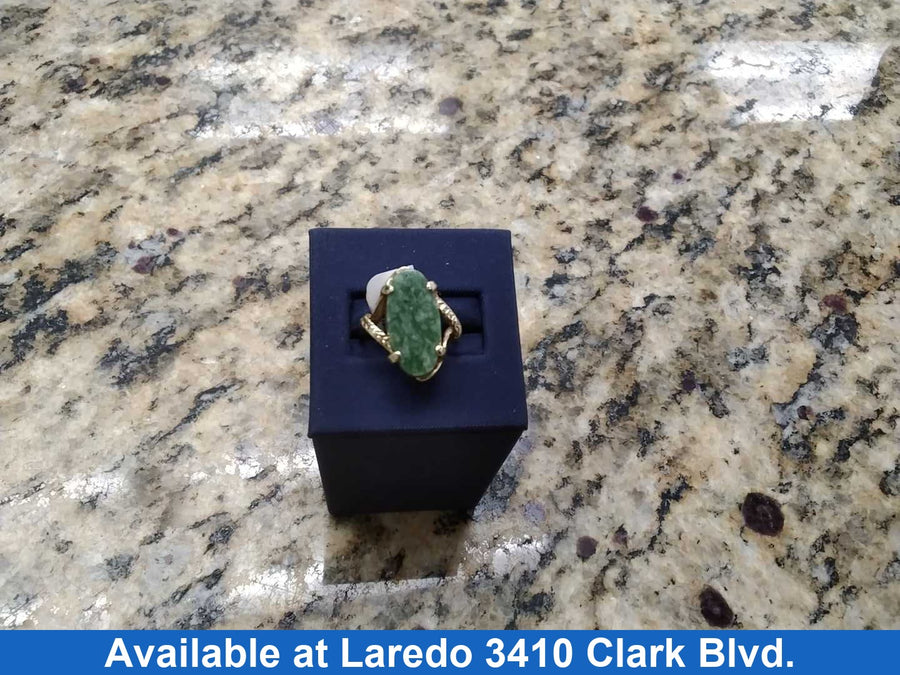 Women's Ring - Yellow Gold 10k (.417) 7.2 grams Size 8