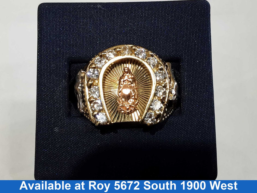 Men's Ring - Yellow Gold 14k (.585) 8.8 grams Size 10