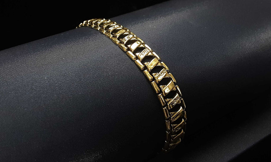 Bracelet - Yellow Gold 14k (.585) 7.3 grams 6 inch