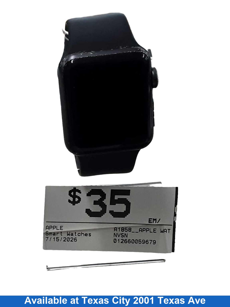 Apple A1858__apple Watch Series 3 Black Smart Watch