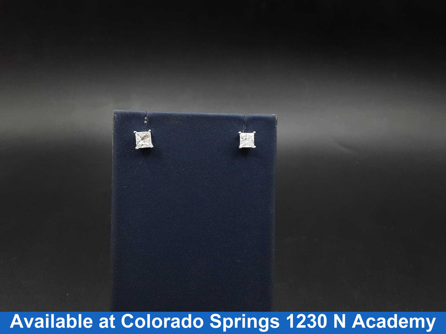 Earrings - Tricolor Gold 14k (.585) 4.4 grams