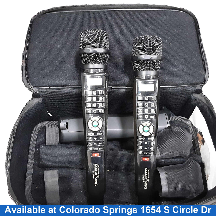 Diamond Magic Sing Et19kv Gold Karaoke Machine