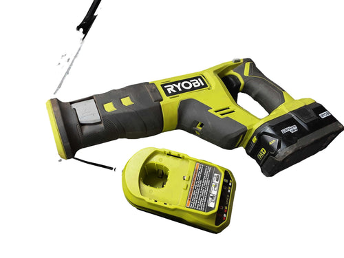 Ryobi Pcl515 Green Cordless Reciprocating Saw