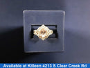Women's Ring - White Gold 14k (.585) 5.5 grams Size 6
