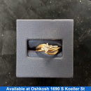 Ring - Engagement Set - Yellow Gold 14k (.585) 4.8 grams Size 5