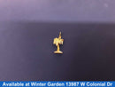Symbol Pendant - Yellow Gold 10k (.417) 1.8 grams