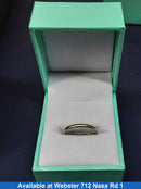 Women's Ring - White Gold 14k (.585) 1.6 grams Size 7