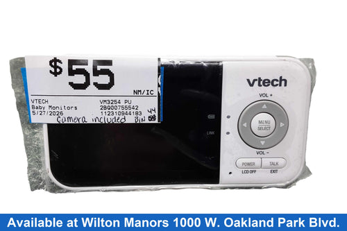 Vtech Vm3254 Pu White Baby Monitor