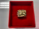 Men's Ring - Yellow Gold 14k (.585) 8.9 grams Size 8.5