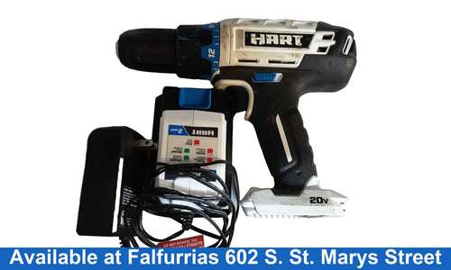 Hart Hpdd01vn White Cordless Standard Drill