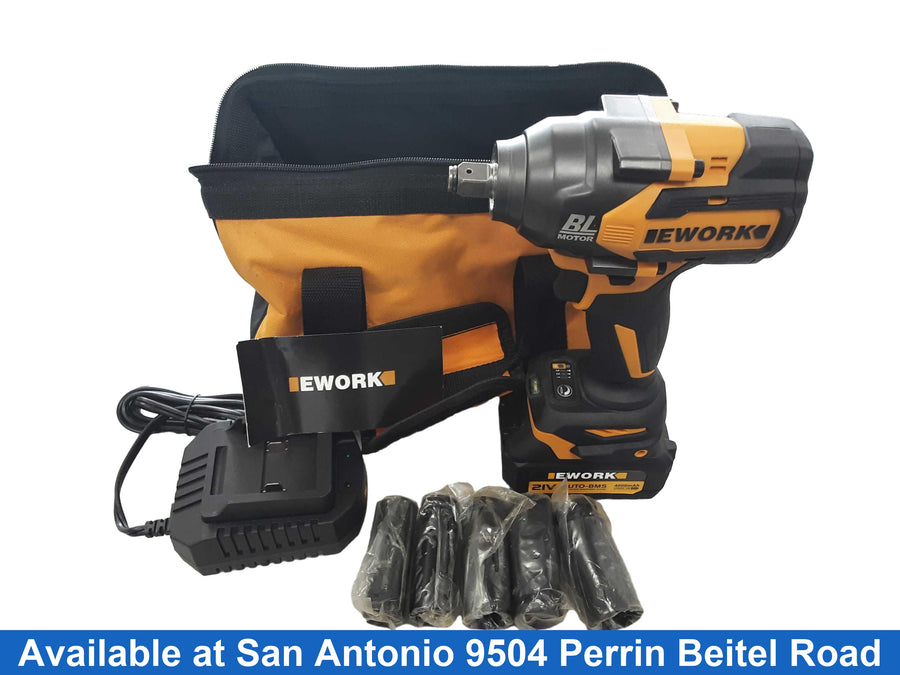Ework Rb-810 Orange Corded Impact Drill