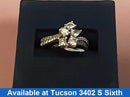 Women's Ring - White Gold 10k (.417) 3.7 grams Size 8
